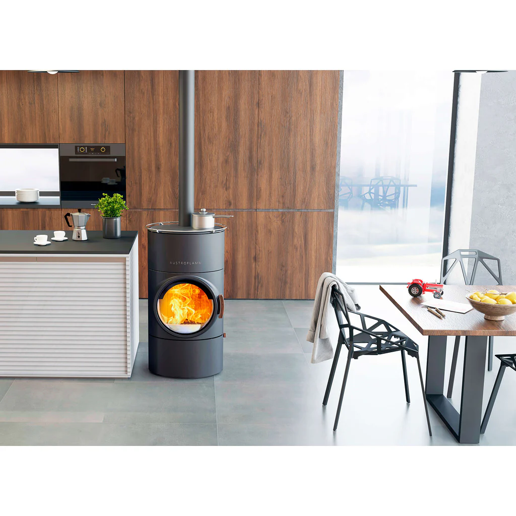 Austroflamm Kaminofen Clou Compact Cook - Image 3