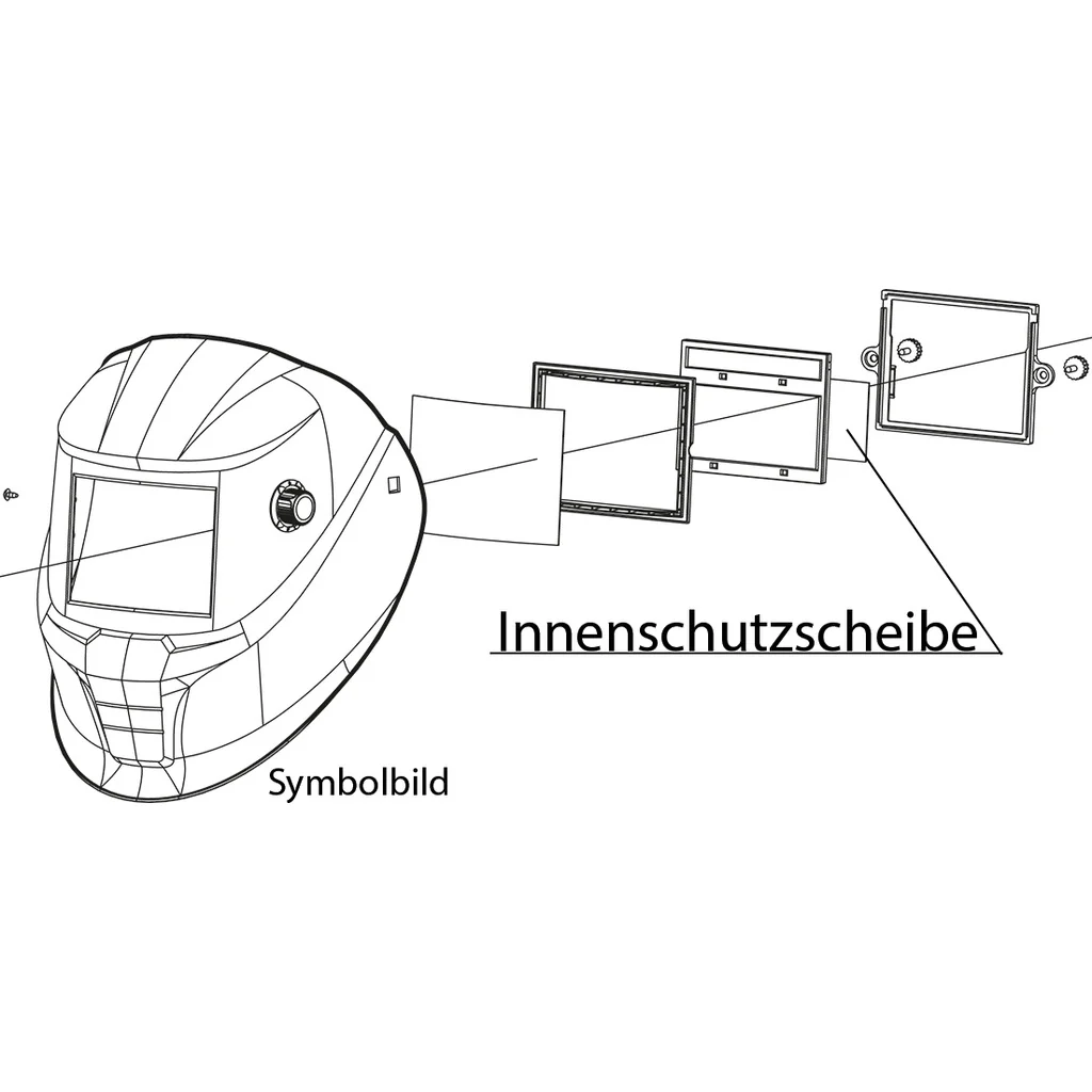 ESAB Innenschutzscheibe für Schweißerhelme