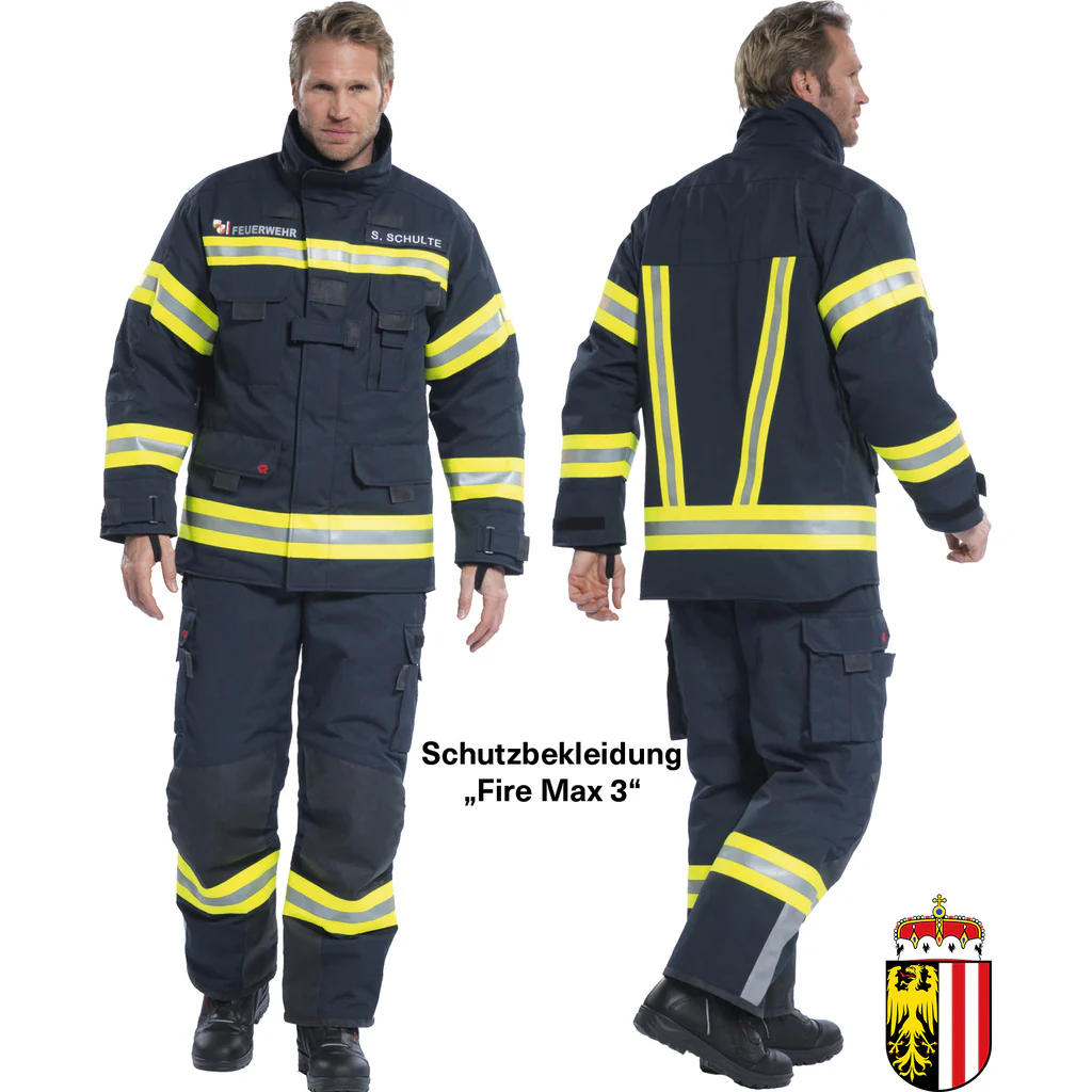 Schutzjacke "Fire Max 3 OÖ" / lt. Vorschrift ÖBFV - Image 4