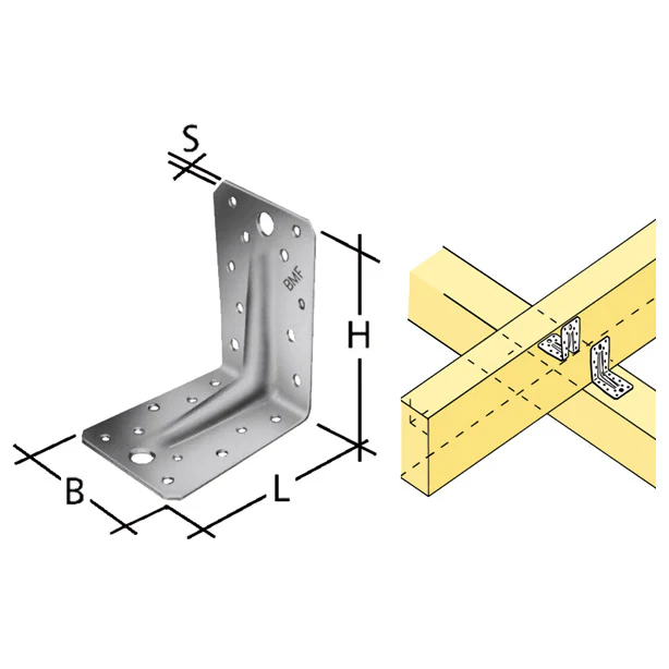 SIMPSON Winkelverbinder mit Rippe ABR - Image 4