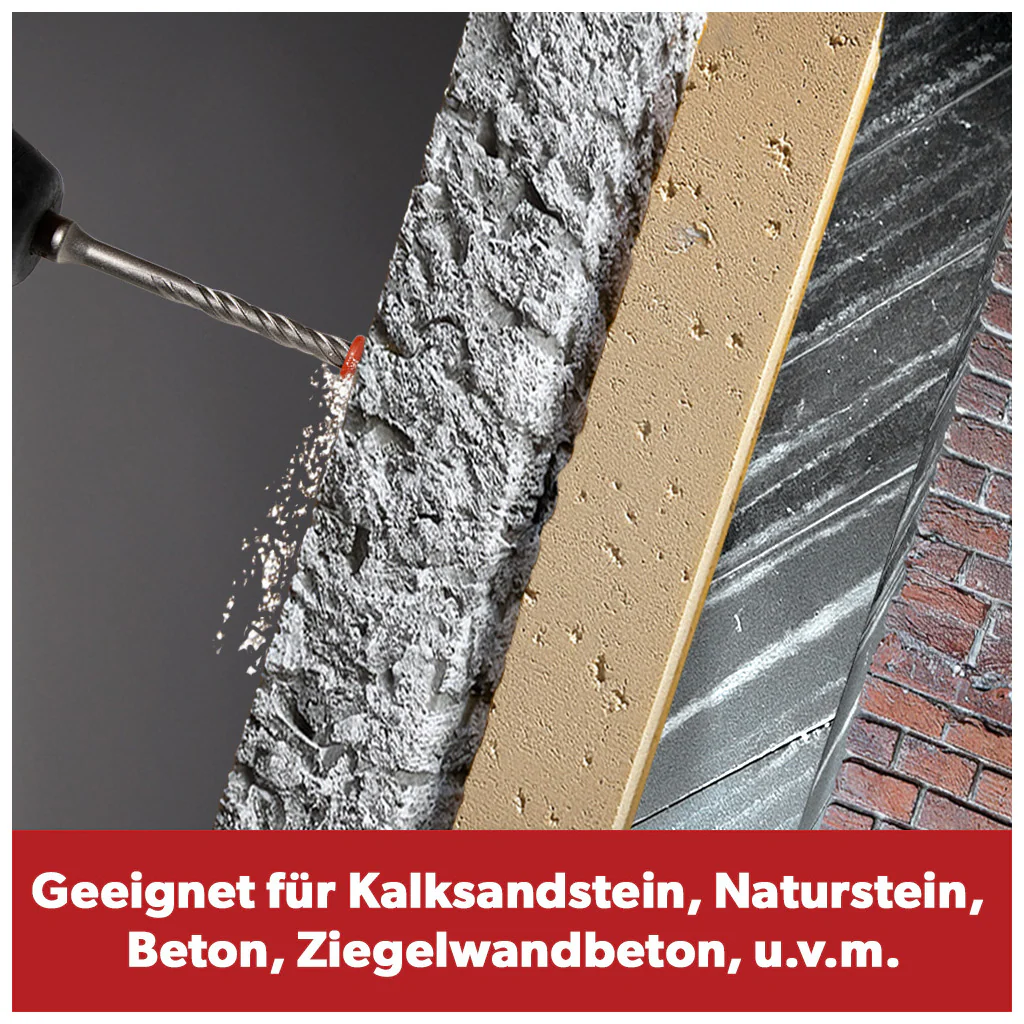 Siwitec SDS Max Betonbohrerset 3-teilig - Image 8