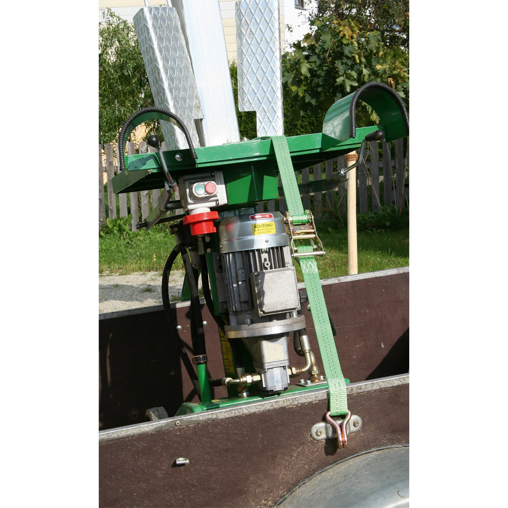 Ratschenzurrgurt mit Spitzhaken grün / 2-teilig - Image 2